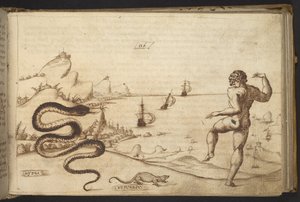 Add. 82955, f.115 Serpent (