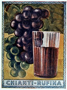 Une affiche historique du Chianti Rufina