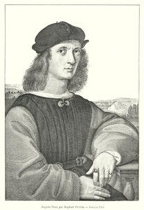 Angiolo Doni, par Raphaël d