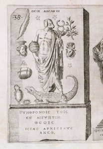 Apollon avec une tête de chien, 1589 - Italian School