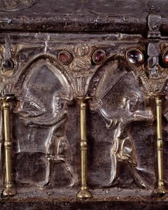Arche de Barberousse, avec des scènes de la vie de Saint Jean-Baptiste