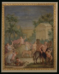 Bacchus et Ariane - Italian School