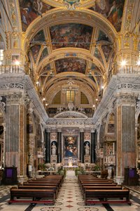 Art baroque : Vue intérieure de l