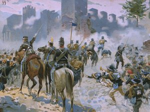 Bataille de Solférino et San Martino, 24 juin 1859, illustration d