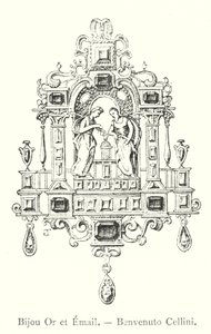 Bijou or et émail, Benvenuto Cellini - Italian School