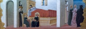 Naissance de la Vierge par le Maître de la prédelle Colonna - Italian School