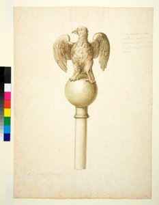 Aigle en bronze - Italian School