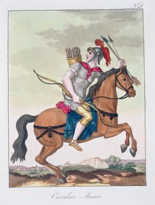 Archer à cheval, de L