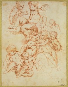 Chérubins, début du 17e siècle - Italian School