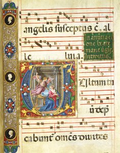 Miniature chorale avec l
