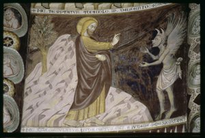 Le Christ est tenté par le diable dans le désert, Sant
