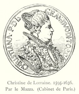 Christine de Lorraine - Italian School