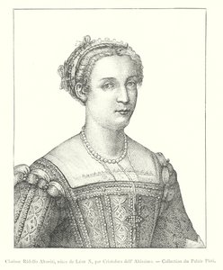 Clarisse Ridolfo Altoviti, nièce de Léon X, par Cristoforo dell