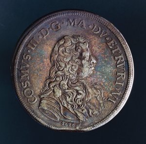 Cosimo III de Médicis, Grand-Duché de Toscane, avers - Italian School
