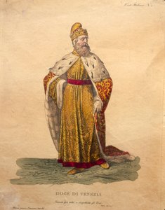 Costume pour le Doge de Venise, de 