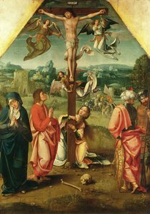 Crucifixion - Italian School