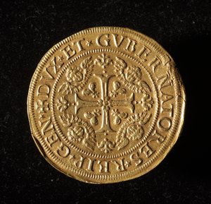 Monnaie de la République de Gênes : pièce de 12,5 doppie d