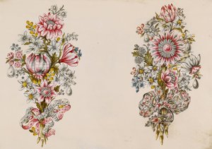 Conception pour des bouquets de fleurs - Italian School