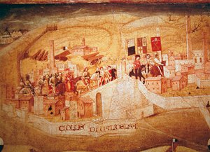 (détail) de la Reddition de Colle Val d