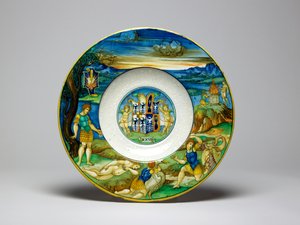 Plat du service Isabella d