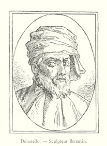 Donatello, Sculpteur florentin (gravure) - Italian School