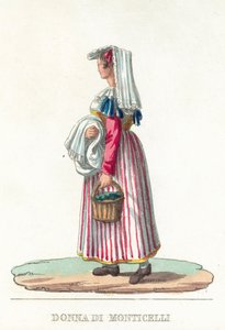 Donna Di Monticelli - Italian School