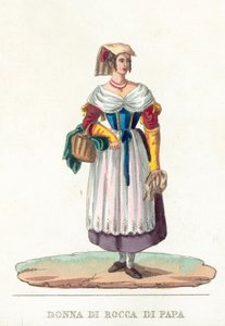 Donna Di Rocca Di Papa - Italian School