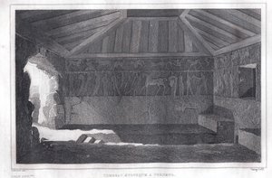 Tombe étrusque à Corneto - Italian School