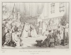 Elena Cornaro Piscopia couronnée du doctorat - Italian School