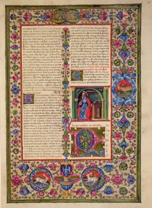 Lettre de Saint Paul aux Éphésiens, de la Bible Borso d