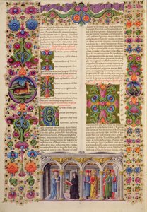 Livre de Jacob, de la Bible de Borso d