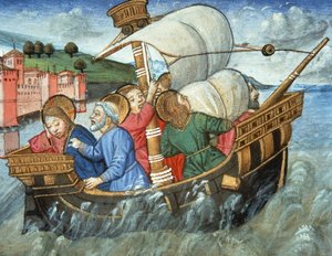 Tempête sur la mer de Tibériade - Italian School