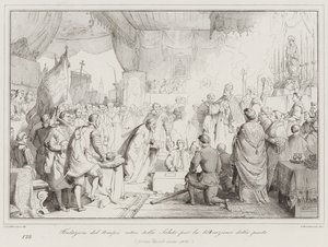 Fondation du temple votif de la Salute pour la libération de la peste - Italian School
