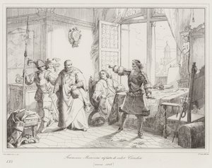 Francesco Morosini Refuse de Céder Candie - Italian School