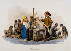 Franfellicaro (fabricant et vendeur de bonbons durs), Italie - Italian School