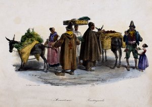 Vendeurs de fruits et légumes - Italian School