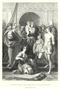 Giovanni Battista Rosso Fiorentino, La Madone de Rosso, Collection du Palais Pitti