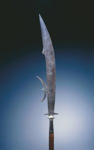 Glaive avec les armes de la famille Giustini, Venise, vers 1600-20 - Italian School