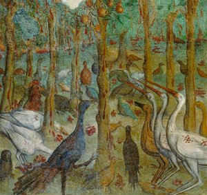 Gli alberi suderanno sangue (détail de la Révélation de Jean) - Italian School