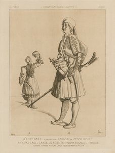 Costumes grecs du XIXe siècle - Italian School