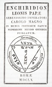 Grimoire du Pape Léon III - Italian School