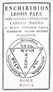 Grimoire du Pape Léon III - Italian School