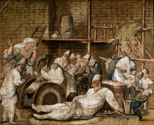 Personnages grotesques de la Commedia dell