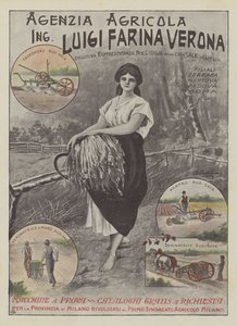 Ing Luigi Farina Verona (lithographie couleur)