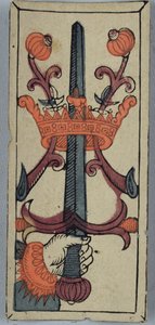 Carte à jouer italienne, 17e siècle
