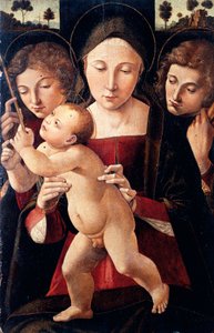 Italie, Assise, Vierge à l