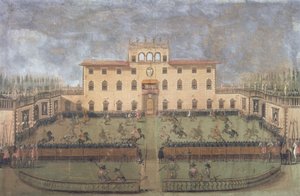 Joute à la Villa Impériale de Poggio a Caiano