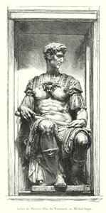 Julien de Médicis, Duc de Nemours, Michel-Ange - Italian School