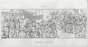 La Colonne Trajane - Italian School