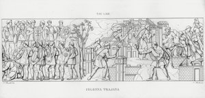 La Colonne Trajane - Italian School